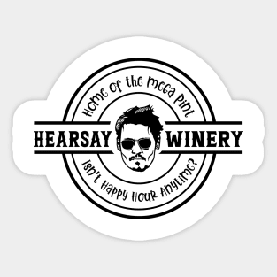 Graphic Vintage Movie Film Producer Mens Best Sticker